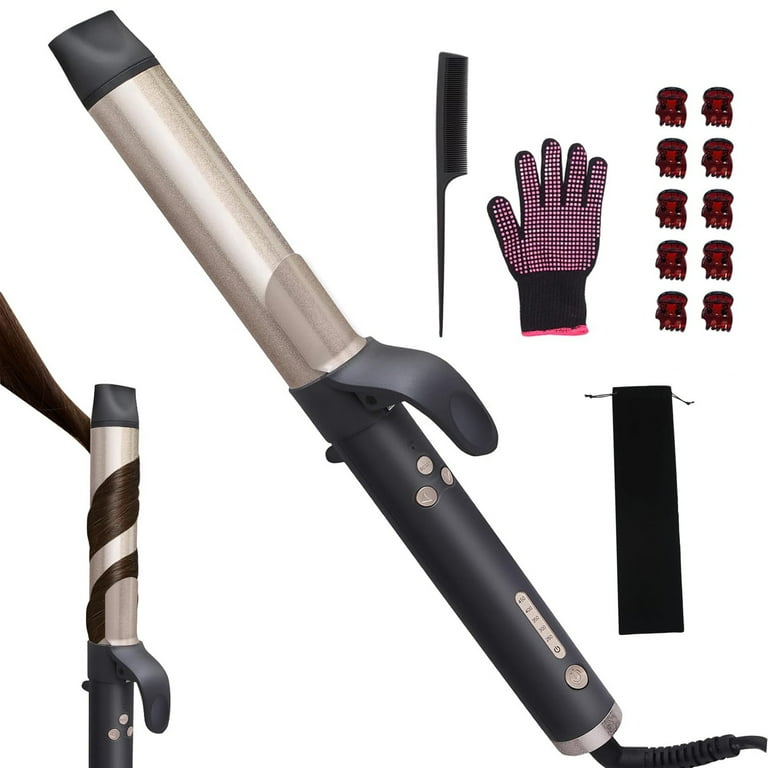 Rotating curling iron walmart sales