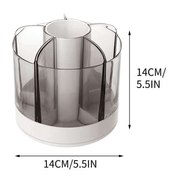 Rotating Desk Pen Holder Stationery Organizer Desk Tidy Organizer for Pencil
