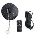 thumbnail image 1 of Rotating Disco Ball Motor Lights with Remote,18 LEDs for 12 16 20 24inch Mirror Ball Rotator(NotIncludedB, 1 of 6