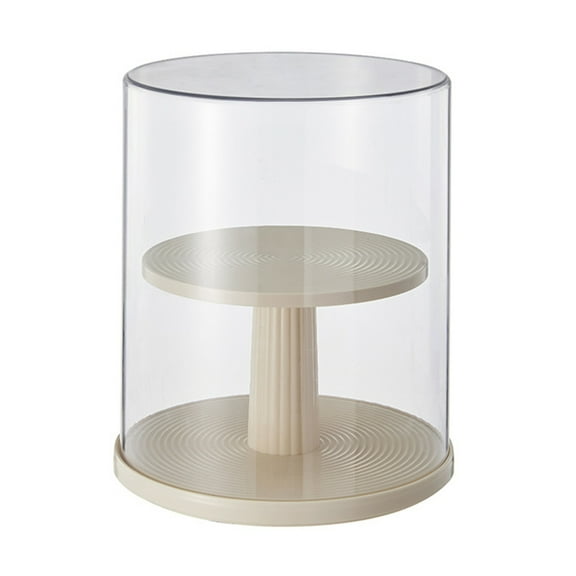 Rotating Display Case for Collectible Figures Multi layer Transparents Storage Rack Anime Models Container