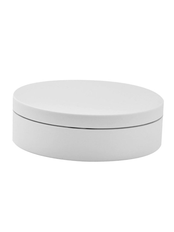 Rotating Display Stand,360 Degree Rotating Display Stand,USB Powered Electric Rotating Turntable,4 Display Angles Jewelry Turntable , White Mirror