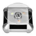 thumbnail image 1 of Rotating Display Stand, Compact Durable Solar Power&Battery Powered Jewelry Display Tray Ensure Your Precious Accessories are Always Safely Stored and Beautifully Displayed, Silver, 1 of 7
