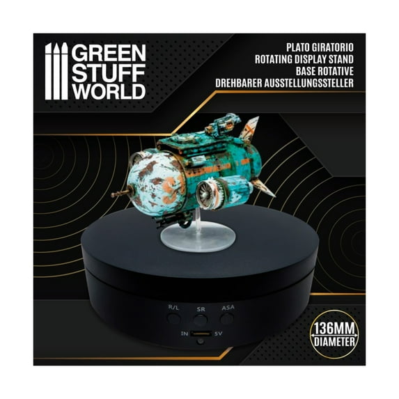 Green Stuff World Rotating Display Stand New