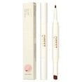 Rotating Double Headed Lipstick Lip Liner Moisturizing Surface Does Not