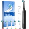 thumbnail image 1 of Rotating Electric Toothbrush for Adults, Sonic Toothbrush for Deep Cleaning, RechargeableToothbrush with 3 Modes (Black), 1 of 6