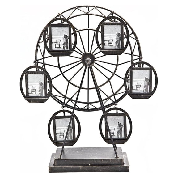 Rotating Ferris Wheel Six 2x3 Picture Frame
