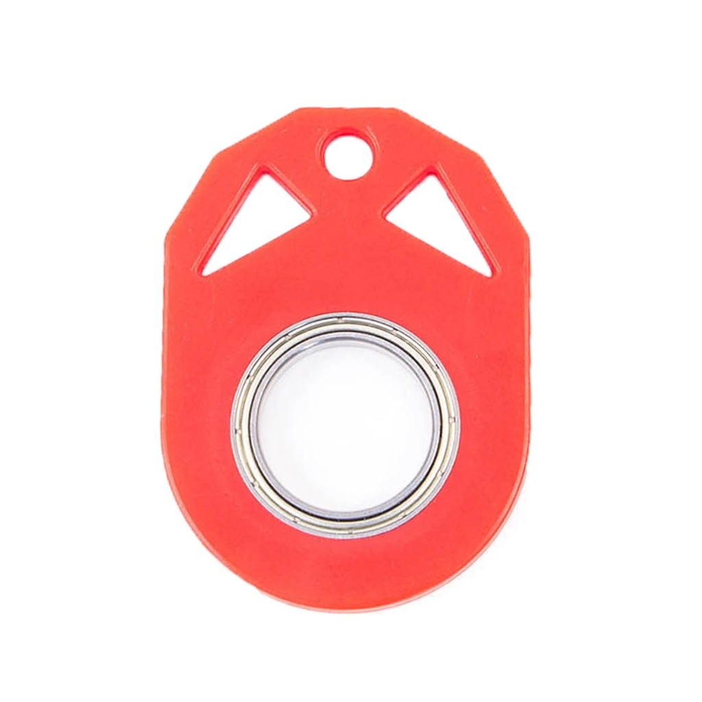 Rotating Fidget Rings Keyring Cool Toy Metal Fidget Toy