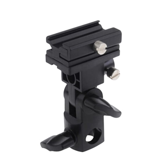Rotating Flash Bracket Holder High Strength For Camera Flash 180 Degree Angle Adjustment And Umbrella Mount