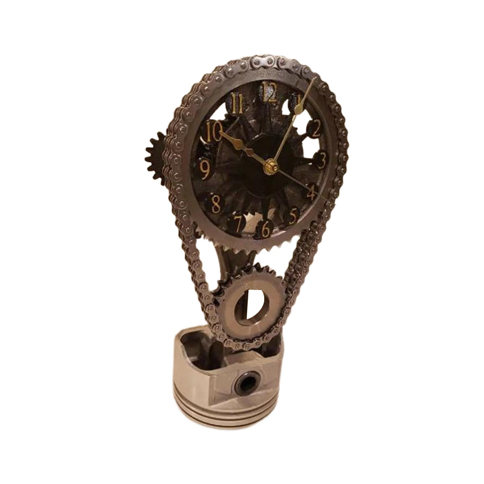 Rotating Gear Clock,Block Timing Chain Clock,Rotating Gear Clock Craft
