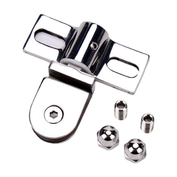 Rotating Glass Door Hinges Alloy Rustproof for 8 12mm Shower Enclosures