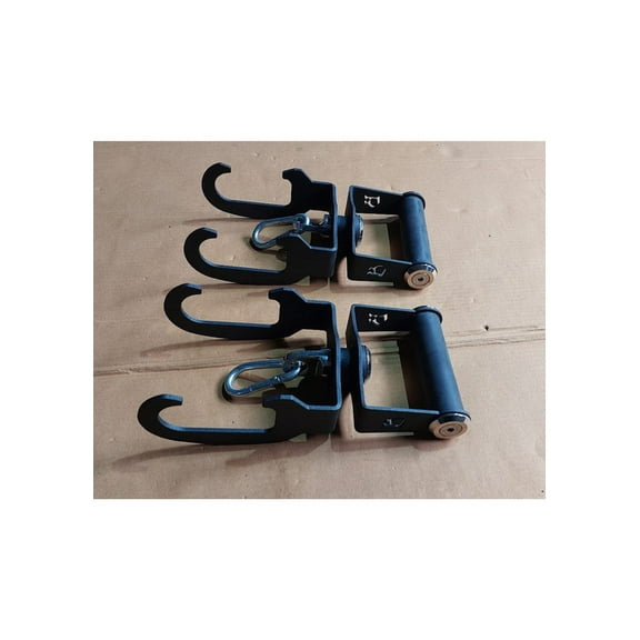 Rotating Grips with Hanging Hooks | 2 PCS for any Attachment | 1 Pair Price