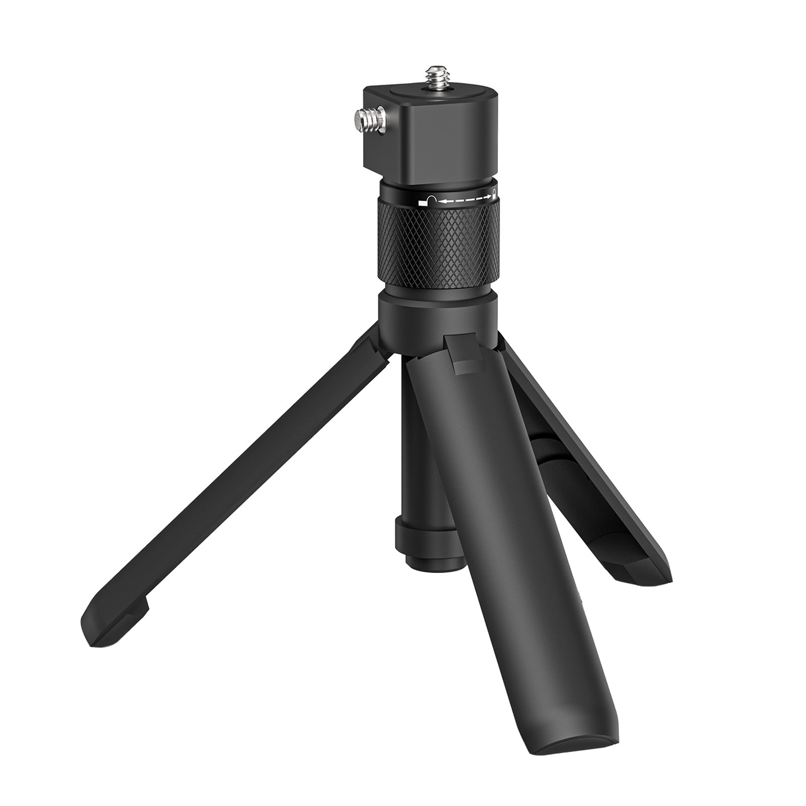 Rotating Handle for DJI OSMO360 Camera for Insta360 X4 X5 Selfie Stick Handle Extension Pole Adjustable Handle Grip Mini Tripod Stand with standard 1/4 screws