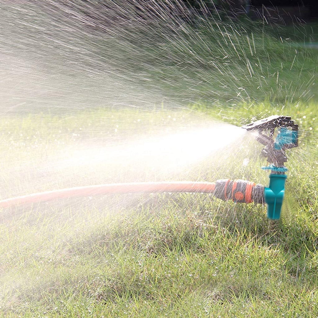 Rotating Impulse Sprinkler Garden Flexible Lightweight Water Hose with