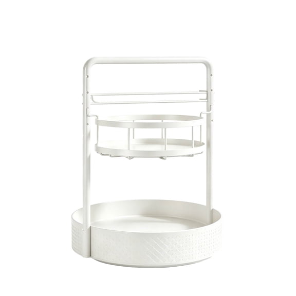 Rotating Kitchen Storage Rack With Function Design For Efficient Counter Organization And Spacious Pantry Storage Space Saving 360 Turntable Organizer For Home Kitchen Cookie Jar with Airtight Lids
