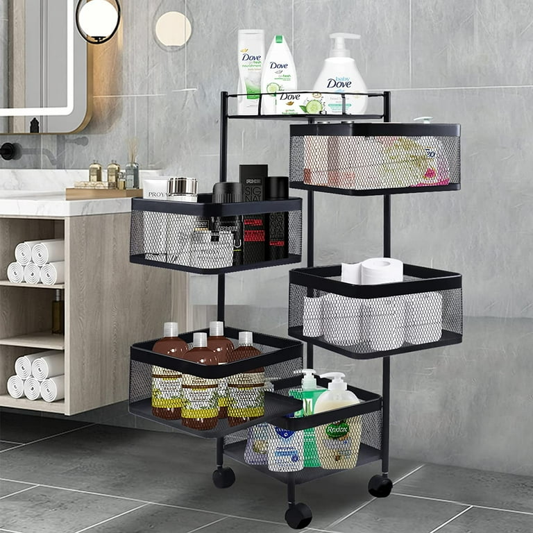 Organizador Giratorio de Almacenamiento para Cocina, Estante