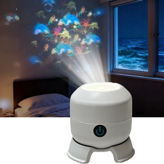 Rotating Led Projector Light,Dynamic Rotating Led Projector Light, Rotating Display, Adjustable Brightness, Decorative Night Light, Perfect For Indoor Nighttime Ambience Decoration