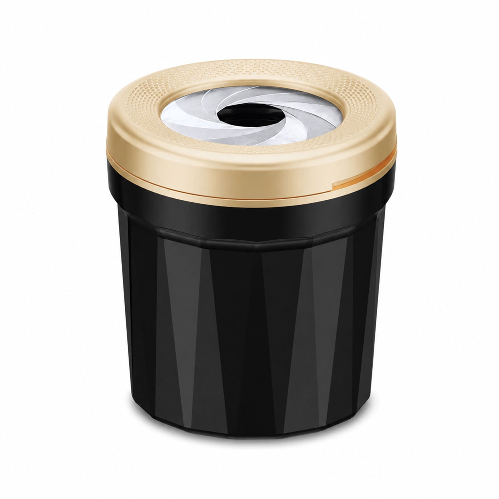 Rotating‑Lid Car Ashtray, Automotive Ash Catcher with Fire‑Proof Metal ...