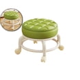 thumbnail image 1 of Rotating Low Stool, Rolling Pulley Low Stool with Wheels, Shoe Changing Makeup Cleaning with Wheels, Home Cleaning Garage Fix Stool for Outdoor Office Working Flooring Cleaning, 1 of 6