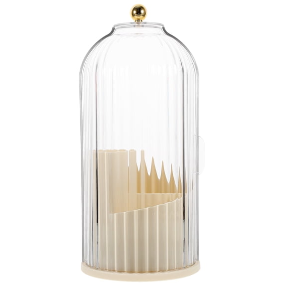 Transparent Plastic Makeup Organizer and Pen Holder for Storage Use Multi-functional Desk