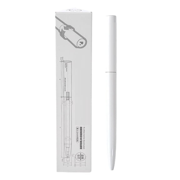 Rotating Mechanism Ballpoint Pen 0.5mm Sleek Design Low Light Visibility