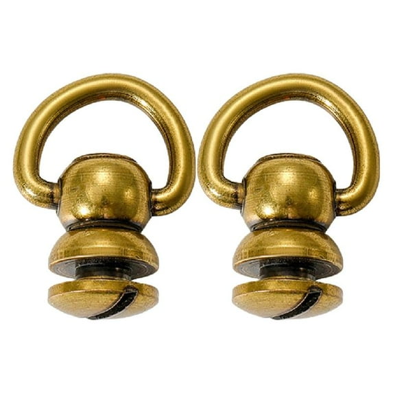 Rotating Metal Studs Rivets For Bag Handbag Purse Belt Crafting