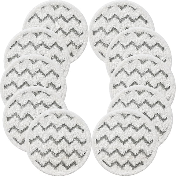 Rotating Mop Pads Compatible with Bissell Spin-Wave SmartSteam 3897A 3712 3712W 10 Pack