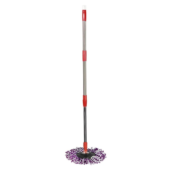 Rotating Mop Pole Handle Replacement Part, 360-Degree Spin Floor Cleaning Accessory, Universal Fit Tool for Home