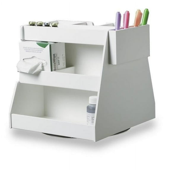 Rotating Multi-Compartment Workstation