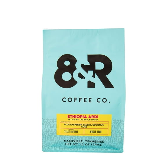 Rotating Natural Process Coffee - Ethiopia Ardi - Roasted by 8th & Roast Coffee Co. - Whole Bean Coffee - 2 Pound Bag