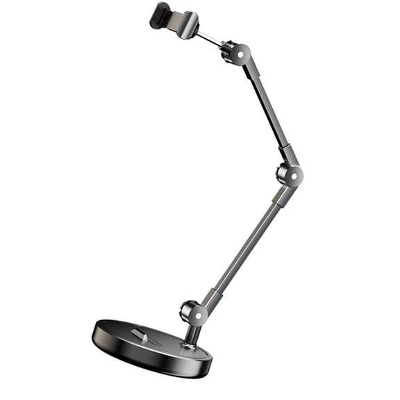 Rotating Overhead Phone Stand, Adjustable Height & Desk Mount with Clamp for Video & Live Streaming
