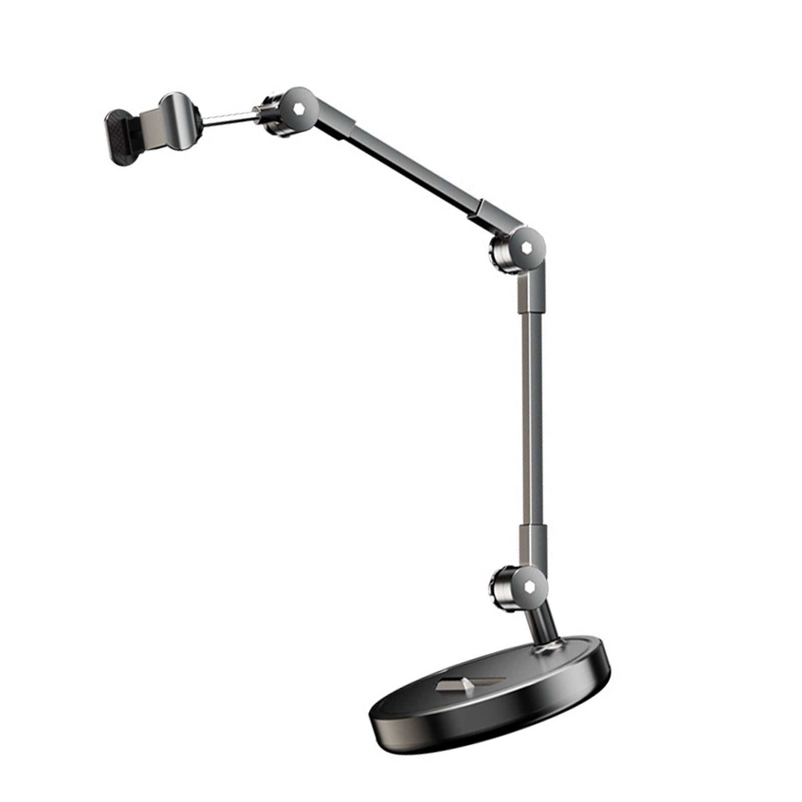 Rotating Overhead Phone Stand, Adjustable Height & Desk Mount with Clamp for Video & Live Streaming
