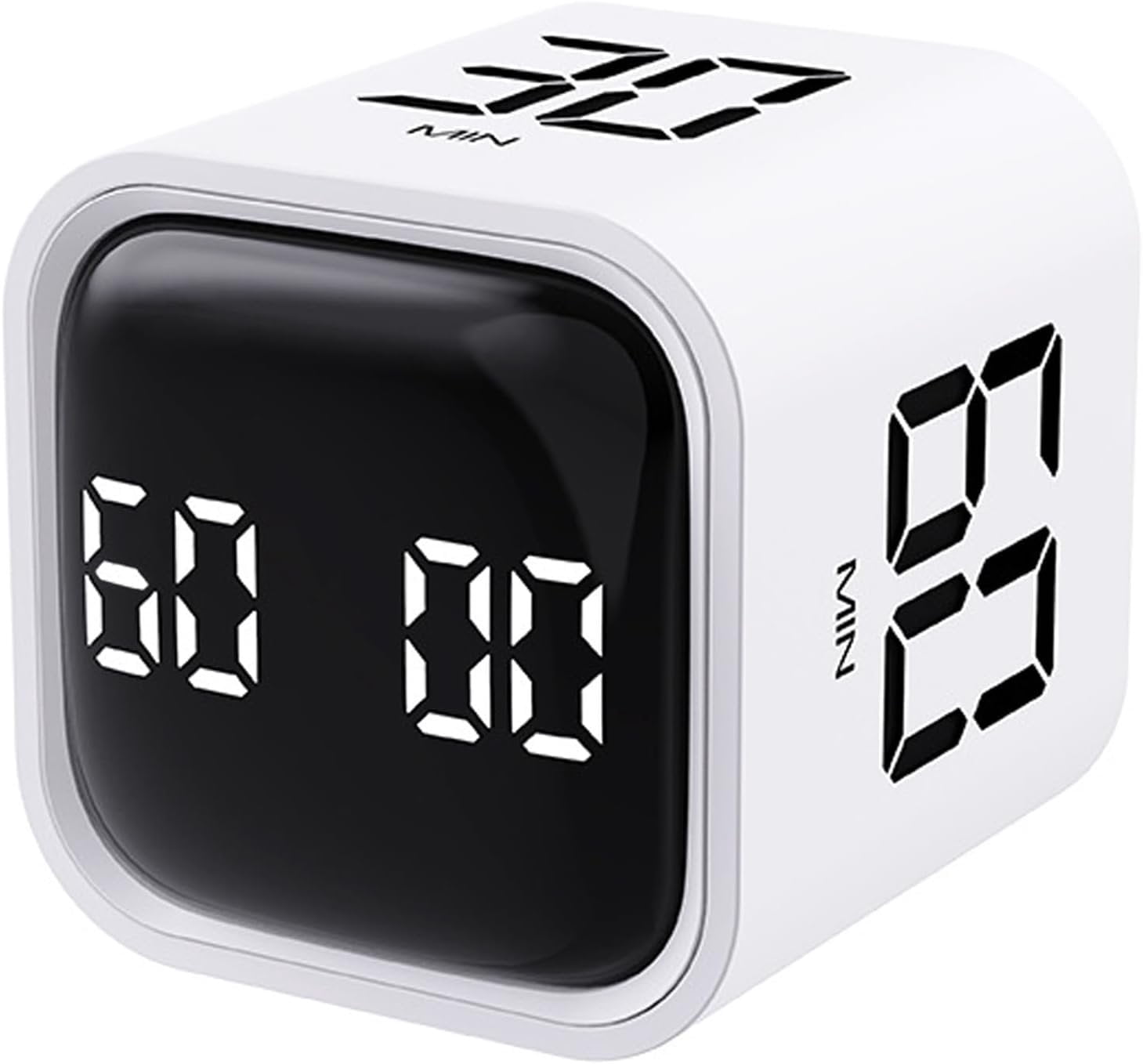 Rotating Pomodoro Timer 5,10,30, 60 Minutes Preset,Desk Productivity ...