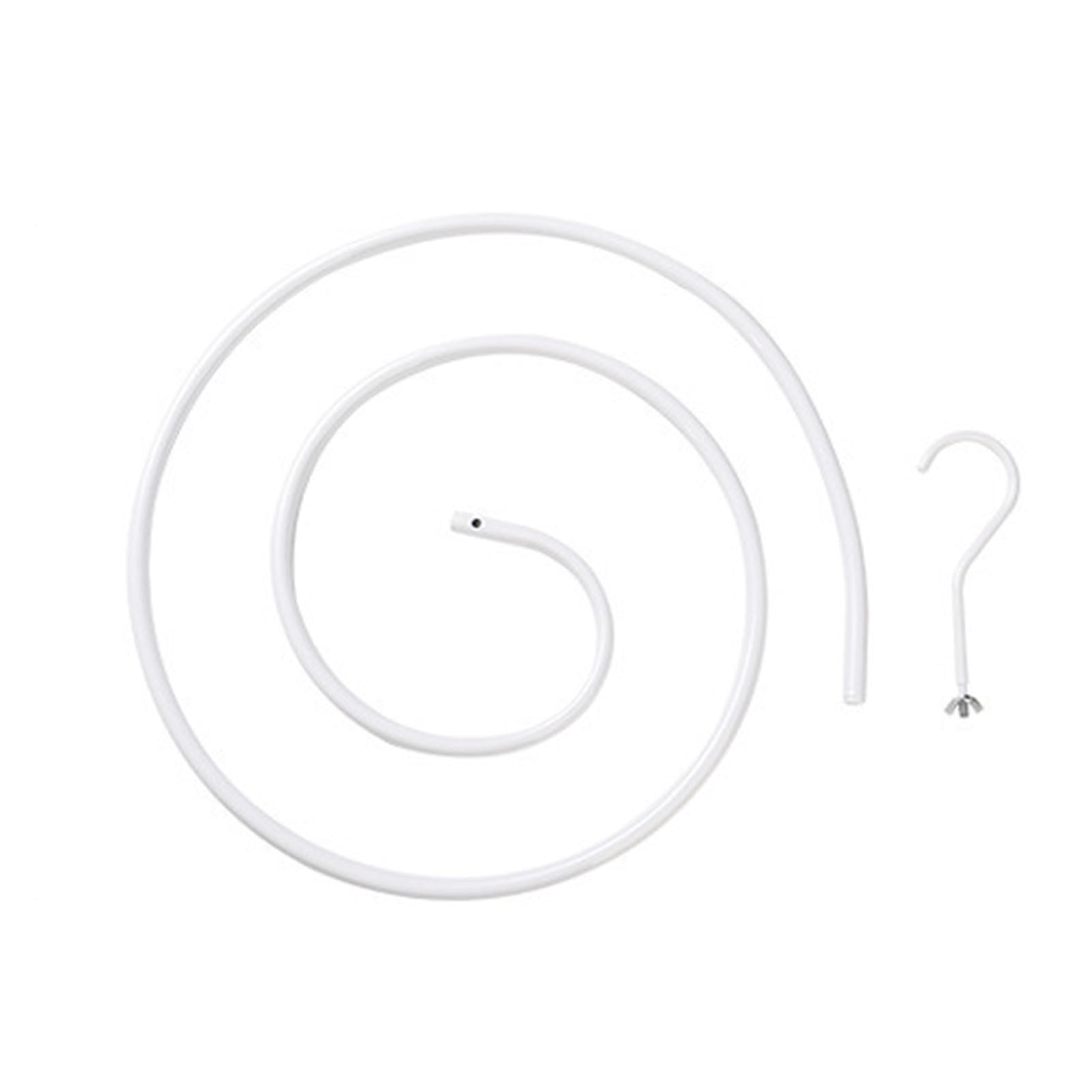 Rotating Quilt Drying Rack, 5kg Load Bearing Wrought Iron Round Spiral