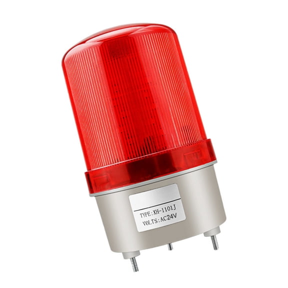 Rotating Red Warning Lights Multiple Electric Water Dust Resistant Rotating Flashing Lights for Building & Repair Sites