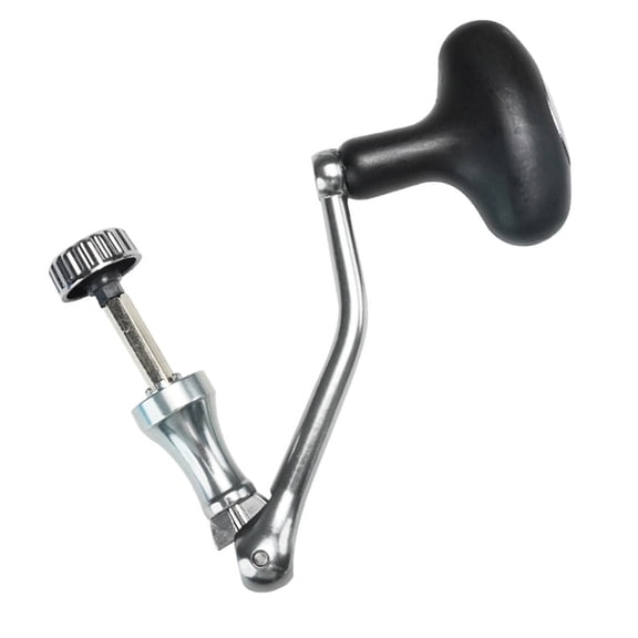 Rotating Reel Handle Rocker Arm Grip Aluminum Alloy Reel Power Handle Knob