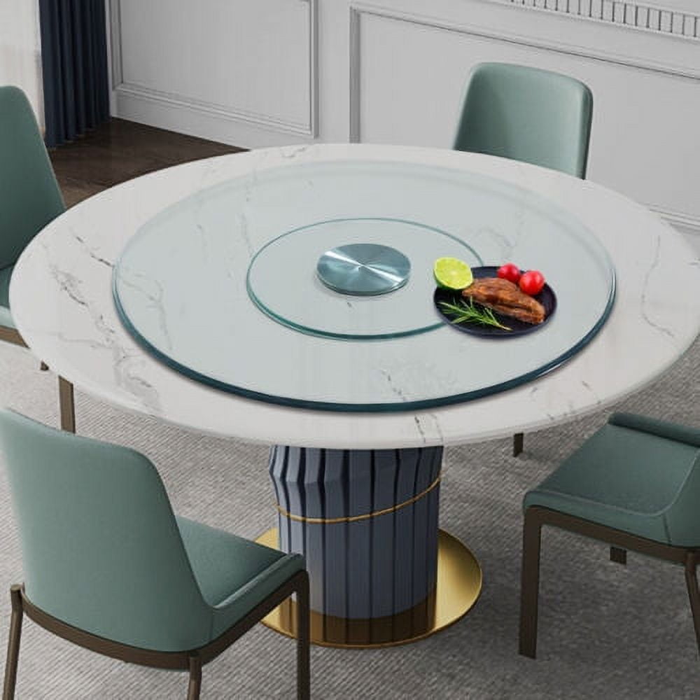 Rotating Serving Tray Tempered Glass Turntable for Dining Table ...