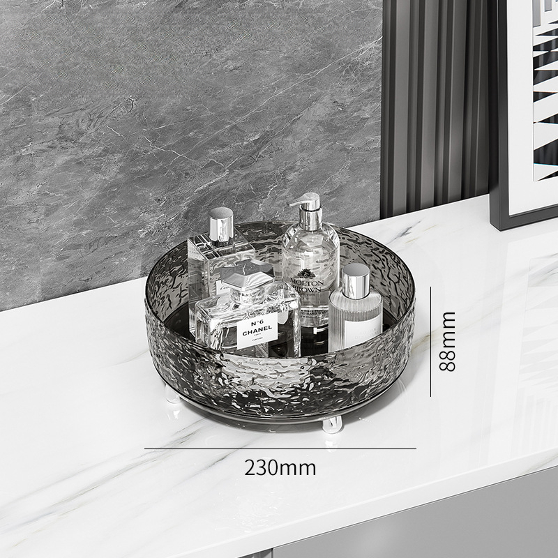 Soy Source Rack Rotating Spice Rack Kitchen Table Multi-Function Storage Vinegar and ...