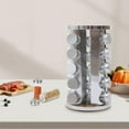 thumbnail image 1 of Rotating Spice Rack Organizer (With 20 Jars) Stainless Steel Spice Organizer Set Countertop Kitchen Spice Organizer, Round Carousel Spice Rack Tower for Kitchen Countertops, Cabinets, 1 of 10