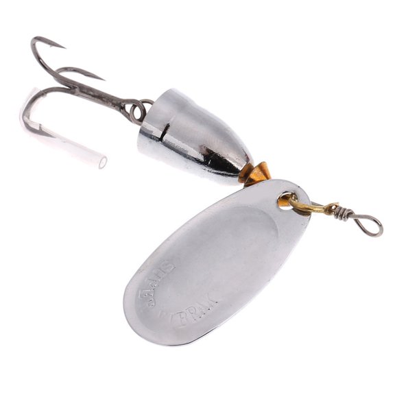 Rotating Spinner Metal Lure Spinner Fishing Lures with Triple Hook Hard Artificial Spoon Baits Fishing Tackle