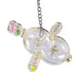 thumbnail image 1 of Rotating Spinner Parrots Feeder Toy Clear Spinner Feeding Station with Holes for Indoor Bird Entertainment Cage Accessory, 1 of 20