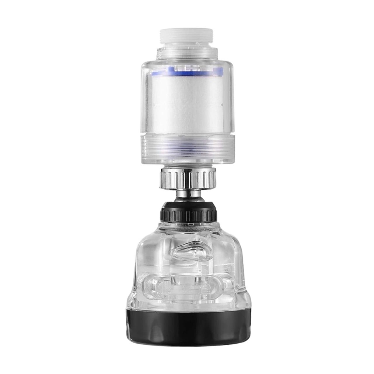 Rotating Splashproof Chlorine Removal Filter Aerator Sink Head Water Purify Faucet Water Saving Convenient To Install Clean ,Easy to Use