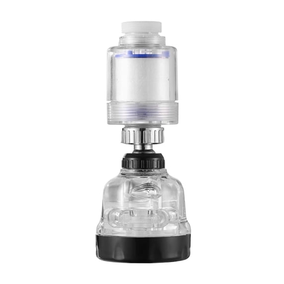 Rotating Splashproof Chlorine Removal Filter Aerator Sink Head Water Purify Faucet Water Saving Convenient To Install Clean ,Easy to Use