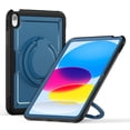 thumbnail image 1 of Rotating Stand Case for iPad (A16) 11th / 10th Generation, Full Body Protection, Heavy Duty Rugged Cover, 1 of 8