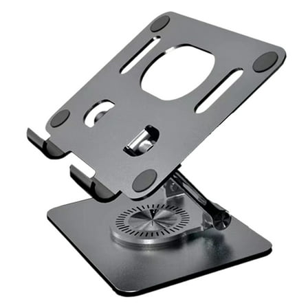 Rotating Stand For Laptop Adjustable Laptop Stand With 360 Rotating Base Ergonimic Foldable Laptops For Desk Stable Base Holder For Tablets Laptops