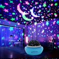 thumbnail image 1 of Rotating Star Projector Night Light Sky Lamp Quiet One Button Operation for Bedroom Decoration Purple#1, 1 of 3