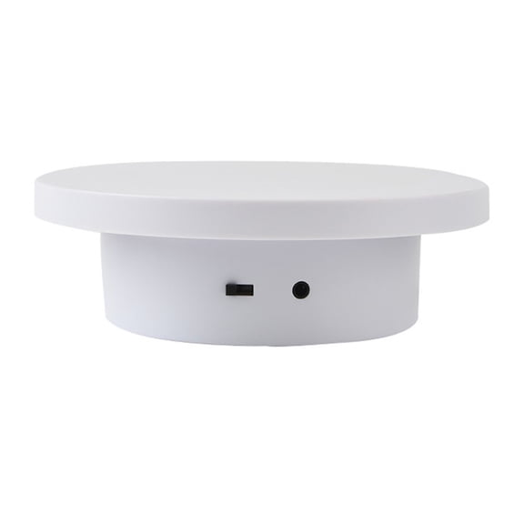 Rotating Table Electric Turntable Product Showcases 14*14*4.5cm Adjustable Speed Rotating Table Versatile Platform