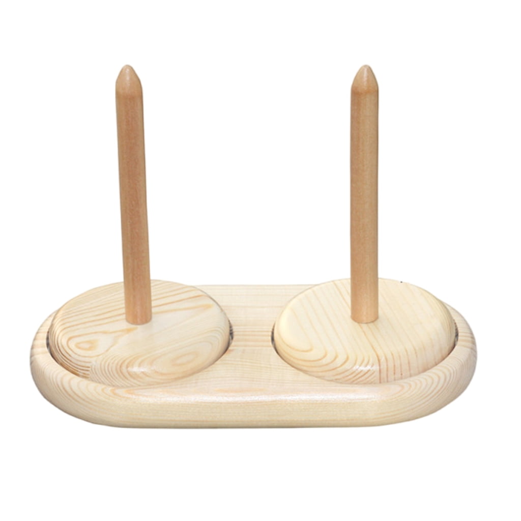 Rotating Thread Spool Holder Wood Yarn Holder Yarn Dispenser Rotating ...