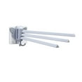 thumbnail image 1 of Rotating Towel Rack Swivel Towel Rack 3 Poles Towel Holder 180 Rotation Wall Mounted Punch Bathroom Bath Kitchen Dish Rag Utensil Holder Wardrobe Organizer White, 1 of 6