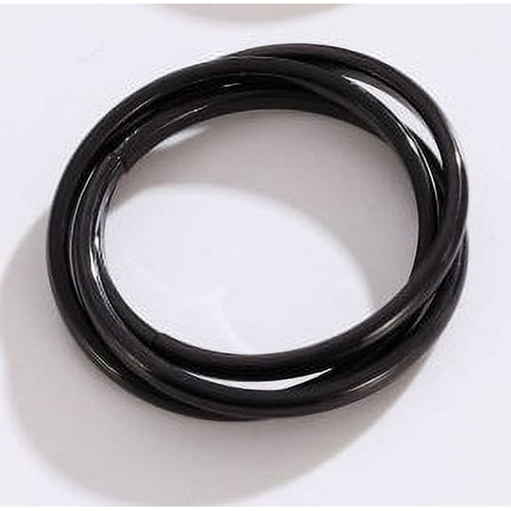 Womens Stainless Steel Rotating Trinity Ring Electroplated Geometric Band with Round Elements Anniversary Promise Ring Gift for Her and Couples Jewelry