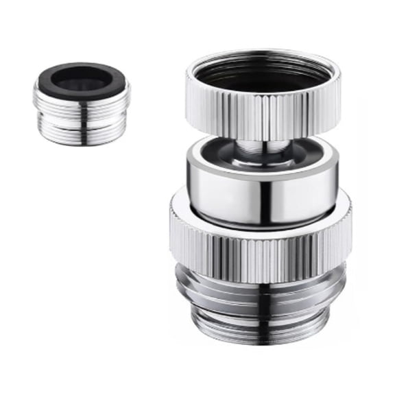 Rotating Water Faucet Adapter Brass Threaded Connection Weather Resistant For Efficient Garden Irrigation Car Washing